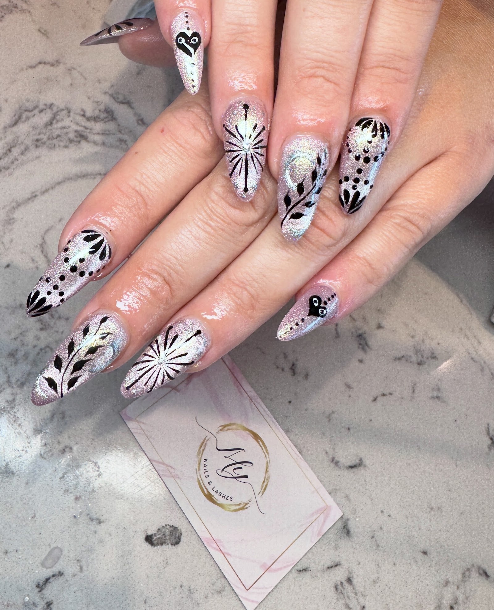 My Nails & Lashes nail work in Watertown, New York